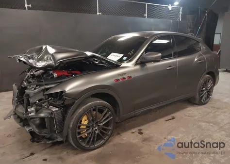 2022 Maserati Levante Trofeo from USA, damaged, VIN ZN661ZUT4NX387004